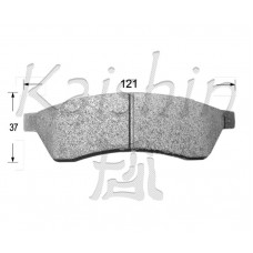 FK10114 KAISHIN Комплект гальмівних колодок дисковий гальм