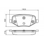 0 986 495 385 BOSCH Комплект гальмівних колодок дисковий гальм
