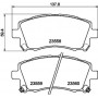 8DB 355 017-291 HELLA Комплект гальмівних колодок, дискове гальмо