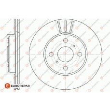 1642753180 EUROREPAR Гальмівний диск