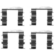 8DZ 355 203-261 HELLA Комплектуючі колодки дискового гальма