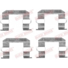 109-1645 QUICK BRAKE Комплектуючі колодки дискового гальма