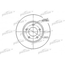 PBD53004 PATRON Гальмівний диск
