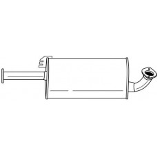 41402 SIGAM Середній глушник вихлопних газів