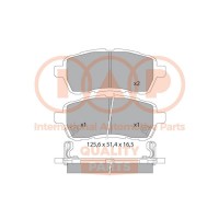 704-03100 IAP QUALITY PARTS Комплект гальмівних колодок дисковий гальм