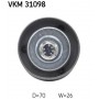 VKM31098 SKF ABA VW Ролик натяжн. (NSK) Golf V,VI,Touran,Seat,Skoda 1.4TSI 06-