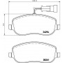 8DB355006761 HELLA DELPHI FIAT Тормозные колодки передн.Croma 05-