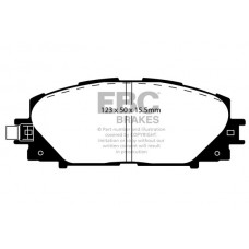 DP21817/2 EBC Brakes Комплект гальмівних колодок дисковий гальм
