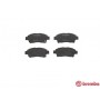 P 83 050 BREMBO Комплект гальмівних колодок дисковий гальм