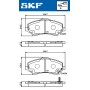 VKBP 80334 A SKF Комплект гальмівних колодок дисковий гальм