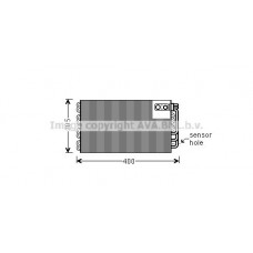 PEV346 AVA QUALITY COOLING Випарник кондиціонера