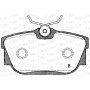 BPA0767.12 OPEN PARTS Комплект гальмівних колодок дисковий гальм
