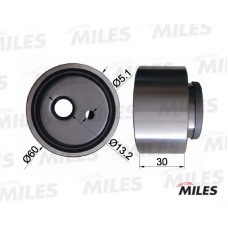 Натяжний ролик ремінь ГРМ MILES AG01004