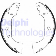 LS1715 DELPHI Комплект гальмівних колодок