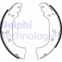 LS1715 DELPHI Комплект гальмівних колодок