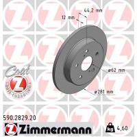 590.2829.20 ZIMMERMANN Гальмівний диск