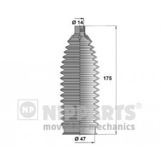 N2845006 NIPPARTS Комплект пильника рульове управління