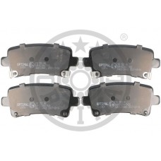 BP-12454 OPTIMAL КомплеК т гальмівних колодок, дискове гальмо