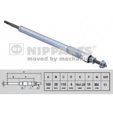 N5712031 NIPPARTS Свічка розжарювання