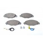 0 986 424 581 BOSCH Комплект гальмівних колодок дисковий гальм