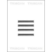8105 231584 TRISCAN Комплектуючі колодки дискового гальма
