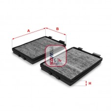 S 4108 CA SOFIMA Фільтр повітря у внутрішньому просторі