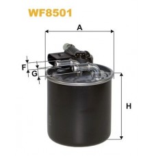 WF8501 WIX FILTERS Паливний фільтр