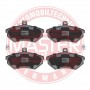 13046029572N-SET-MS MASTER-SPORT GERMANY Комплект гальмівних колодок дисковий гальм