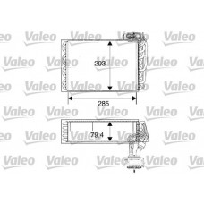 817093 VALEO Випарник кондиціонера