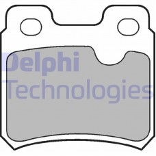 LP586 DELPHI Комплект гальмівних колодок дисковий гальм