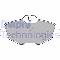 LP1791 DELPHI КомплеК т гальмівних колодок, дискове гальмо