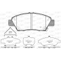 BPA1358.02 OPEN PARTS Комплект гальмівних колодок дисковий гальм