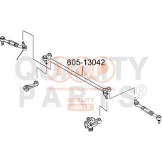 605-13042 IAP QUALITY PARTS Поперечна рульова тяга