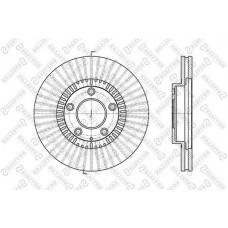 6020-3247V-SX STELLOX Гальмівний диск