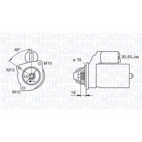 063280008010 MAGNETI MARELLI стартер