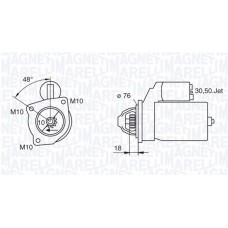 063280008010 MAGNETI MARELLI стартер