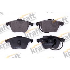 6000368 KRAFT AUTOMOTIVE Комплект гальмівних колодок дисковий гальм