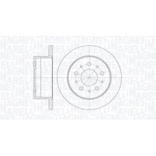 361302040137 MAGNETI MARELLI Гальмівний диск