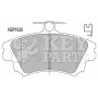 KBP1639 KEY PARTS КомплеК т гальмівних колодок, дискове гальмо