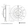 ADBP430031 BLUE PRINT Гальмівний диск