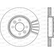 BDR1815.20 OPEN PARTS Гальмівний диск