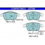13.0470-7242.2 ATE Комплект гальмівних колодок дисковий гальм