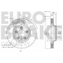 58152047105 EUROBRAKE Гальмівний диск