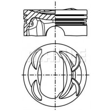 081 PI 00128 000 MAHLE Поршень