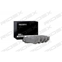 402B0408 RIDEX Комплект гальмівних колодок дисковий гальм