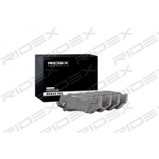 402B0408 RIDEX Комплект гальмівних колодок дисковий гальм