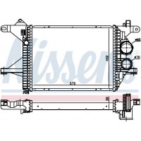 96976 NISSENS Интеркулер
