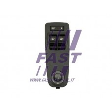 FT82239 FAST Перемикач склопідйомника CITROEN Jumper 06-14, FIAT DUCATO 06-14, PEUGEOT BOXER 06-14