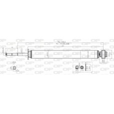 SAB8058.32 OPEN PARTS Амортизатор