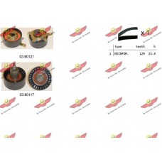 04.5220 AUTOKIT Комплект ременя ГРМ